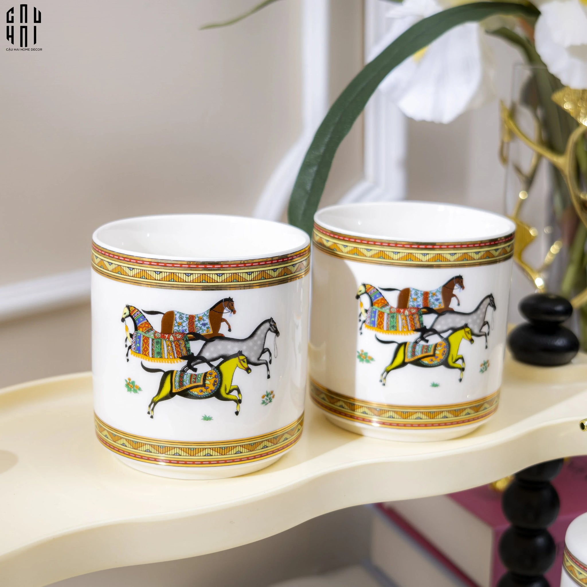 SET NHÀ TẮM CHARIOT PREMIUM 5PCS SS25-CẬU HAI HOME DECOR