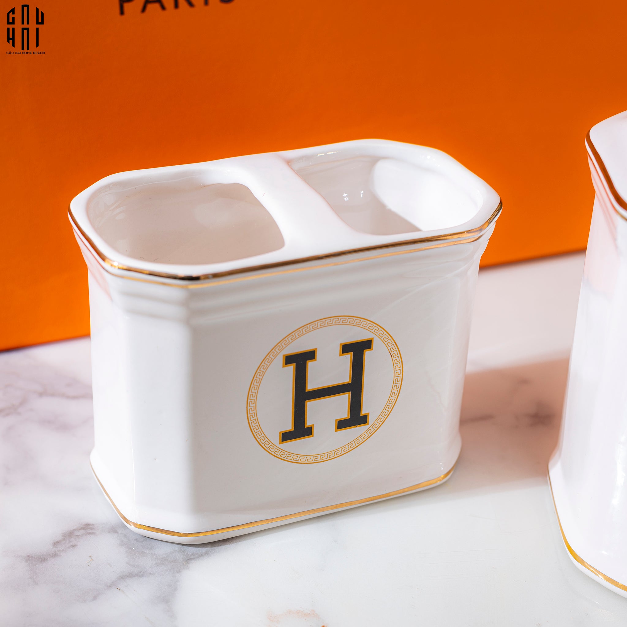 SET NHÀ TẮM HENDERSON 6PCS SS25-CẬU HAI HOME DECOR