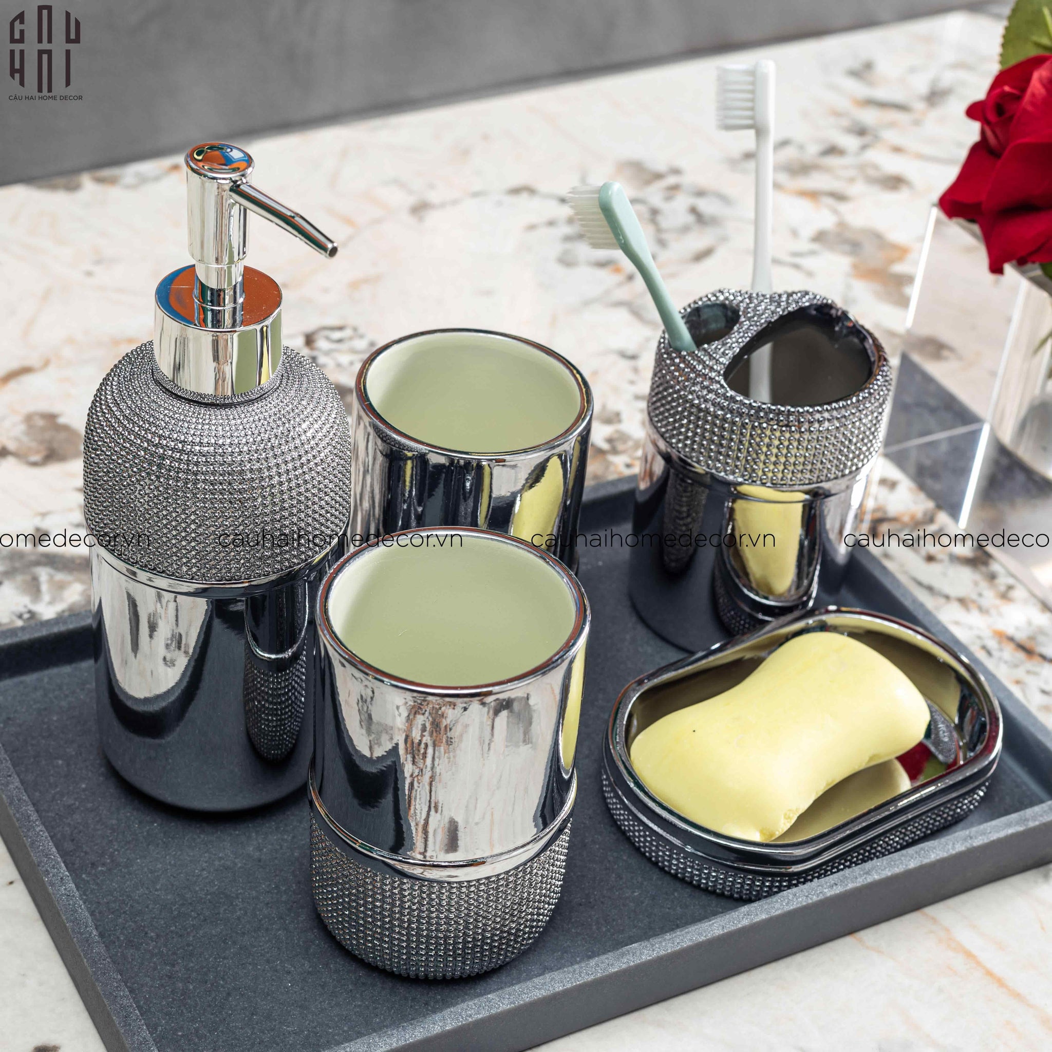 SET NHÀ TẮM PLATINUM-CẬU HAI HOME DECOR