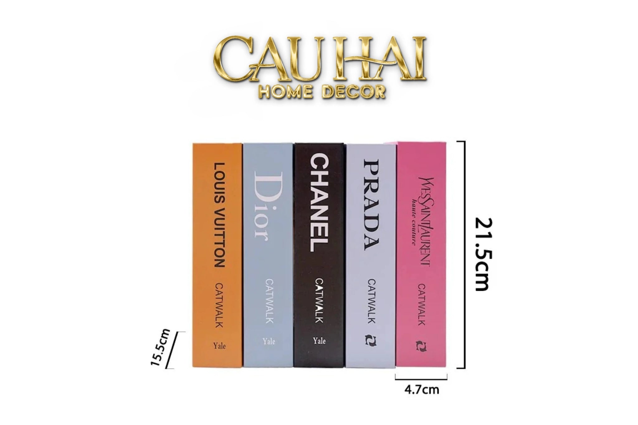 Set Sách Trang Trí Phong Cách Hiện Đại-CẬU HAI HOME DECOR