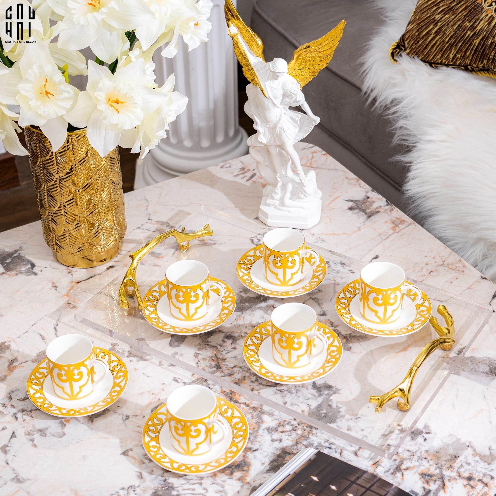 SET TÁCH TRÀ MINI ELITE-CẬU HAI HOME DECOR