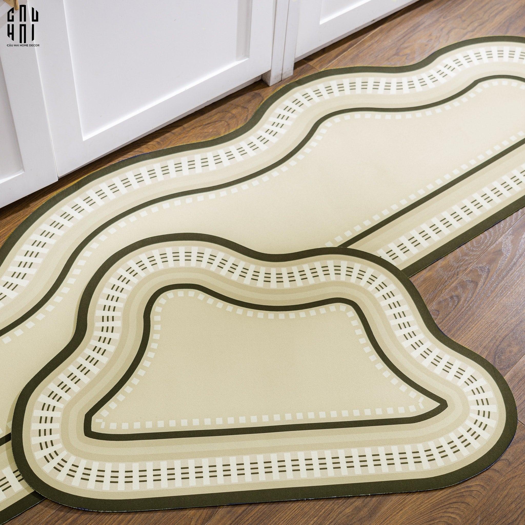 SET THẢM BẾP CLOUDY-CẬU HAI HOME DECOR