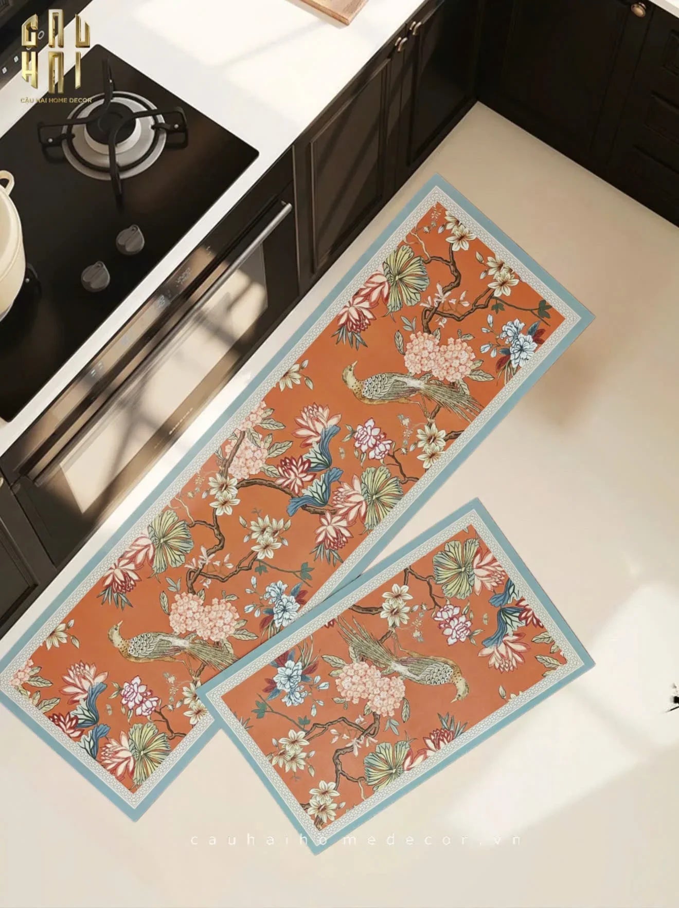 SET THẢM BẾP DA 1M5 - AMBER HORIZON-CẬU HAI HOME DECOR