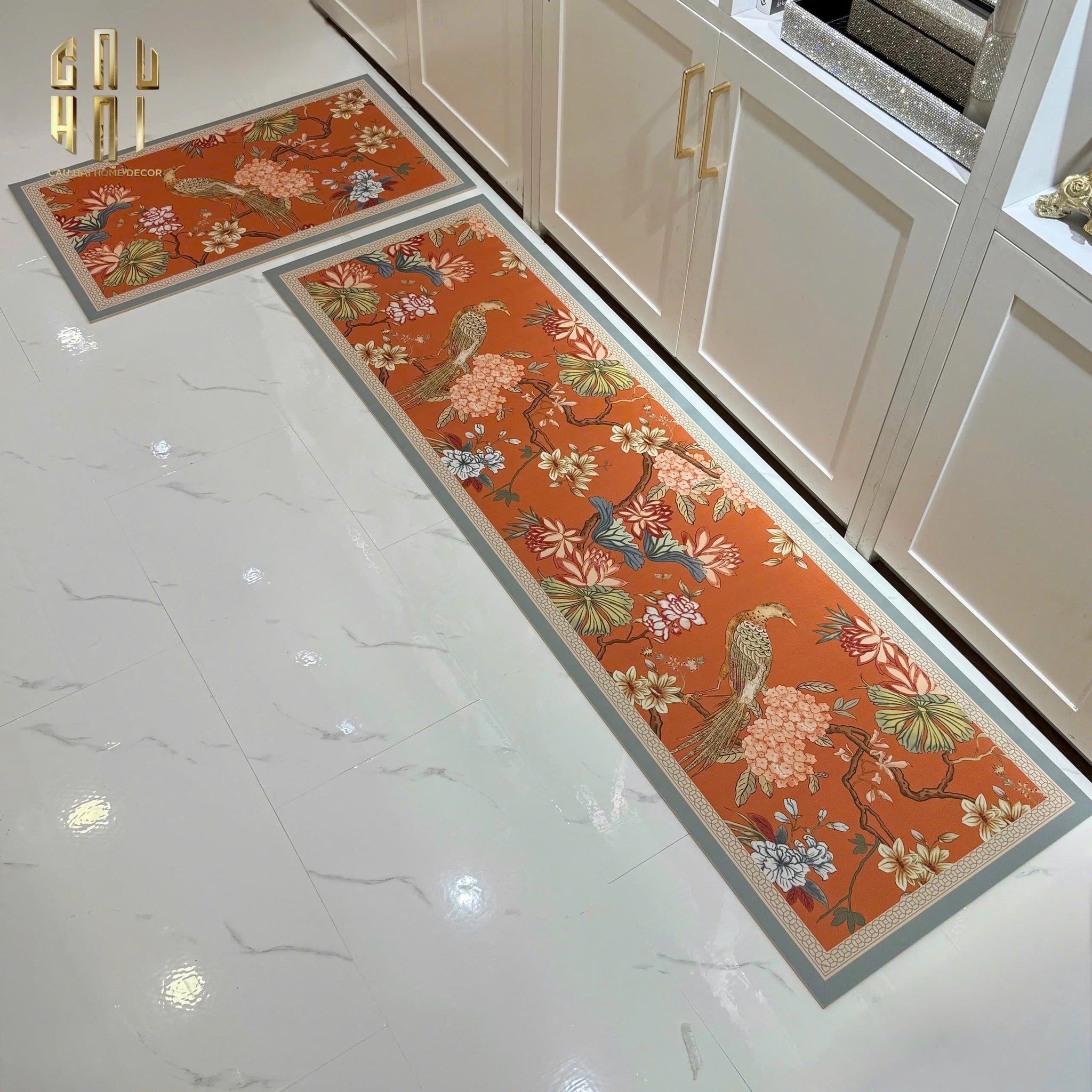 SET THẢM BẾP DA 1M5 - AMBER HORIZON-CẬU HAI HOME DECOR