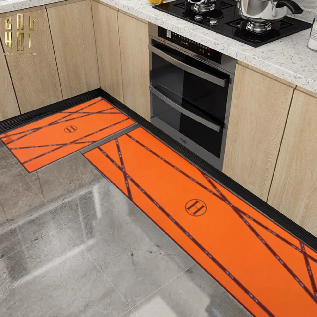 SET THẢM BẾP DA 1M5 - HAUTE RUBAN-CẬU HAI HOME DECOR