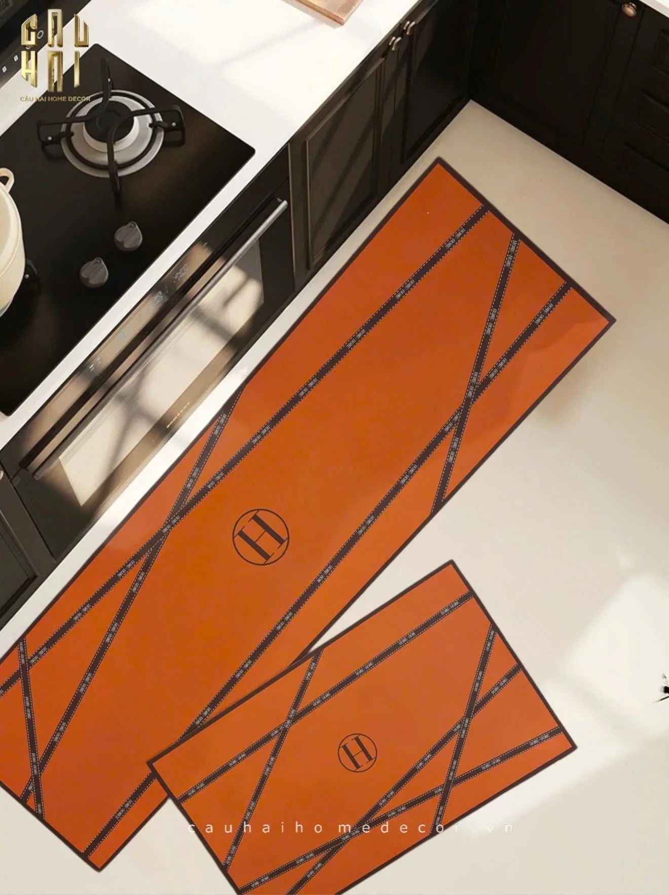 SET THẢM BẾP DA 1M5 - HAUTE RUBAN-CẬU HAI HOME DECOR