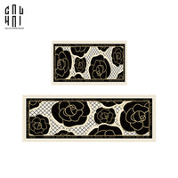 set-tham-bep-da-45x75150-cao-cap-noir-camelia-spell-in-bloom-tham-bep-cau-hai-home-decor - CẬU HAI HOME DECOR