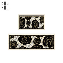 set-tham-bep-da-45x75150-cao-cap-noir-camelia-spell-in-bloom-tham-bep-cau-hai-home-decor - CẬU HAI HOME DECOR