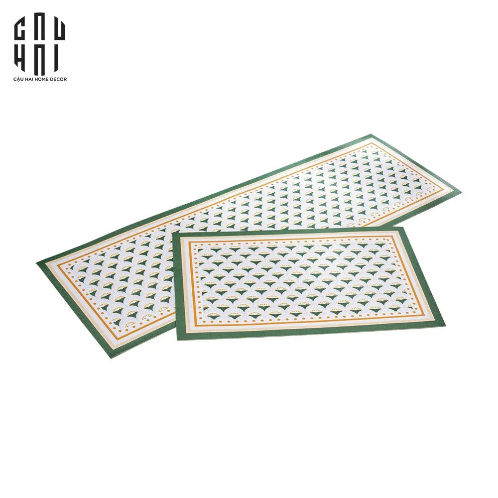 SET THẢM BẾP DA MURPHY-CẬU HAI HOME DECOR