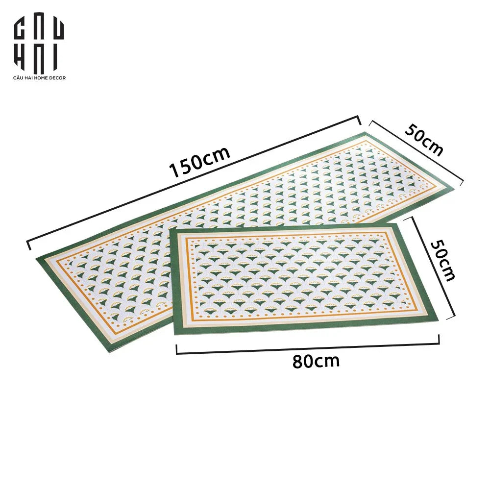 SET THẢM BẾP DA MURPHY-CẬU HAI HOME DECOR