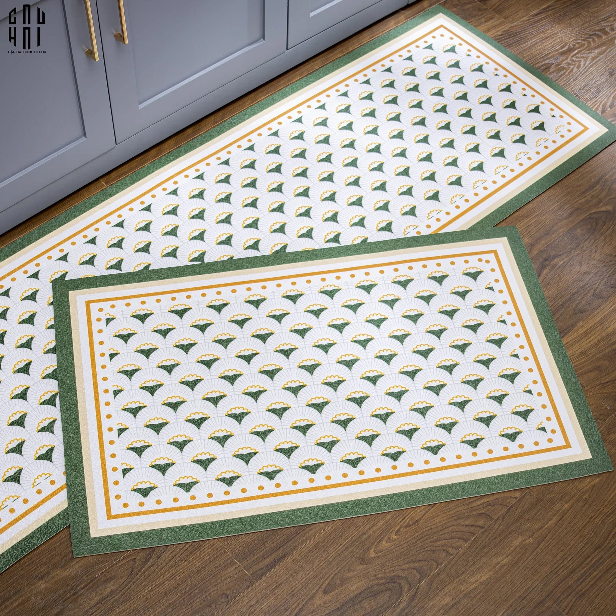 SET THẢM BẾP DA MURPHY-CẬU HAI HOME DECOR