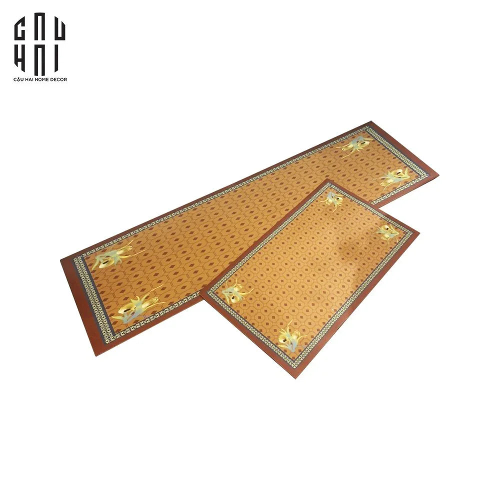 SET THẢM BẾP DA WALLACE 1M5-CẬU HAI HOME DECOR