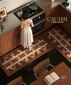 set-tham-bep-micro-nappa-gen8-etoile-brun-chaine-dancre-iconique-45x75150-cau-hai-home-decor - CẬU HAI HOME DECOR