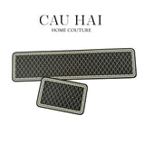 SET THẢM BẾP MICROFIBER 180 - ATHENA TRELLIS-CẬU HAI HOME DECOR