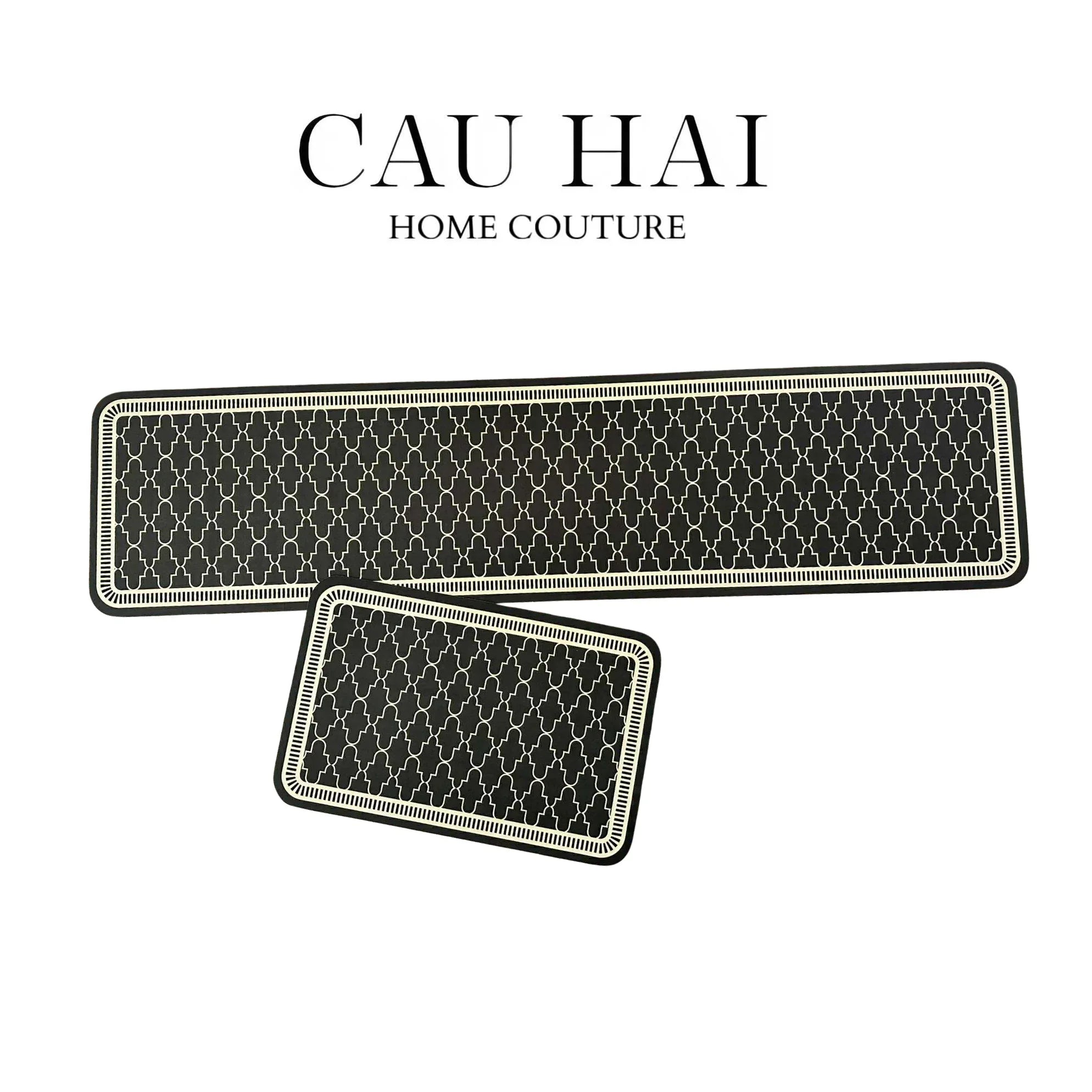 SET THẢM BẾP MICROFIBER 180 - ATHENA TRELLIS-CẬU HAI HOME DECOR