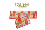 Set Thảm Bếp Microfiber 45x75/150 Patchwork Équestre Crimson Rouge-THẢM BẾP-CẬU HAI HOME DECOR