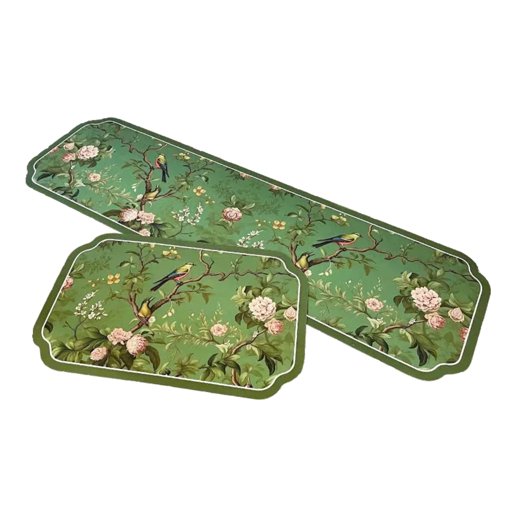 Set Thảm Bếp Microfiber 45x75/150 - Spring Grace
