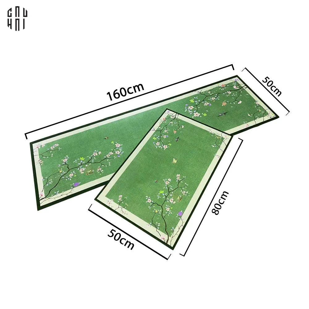 SET THẢM BẾP MICROFIBER ANGEL BIRD 1M6-CẬU HAI HOME DECOR