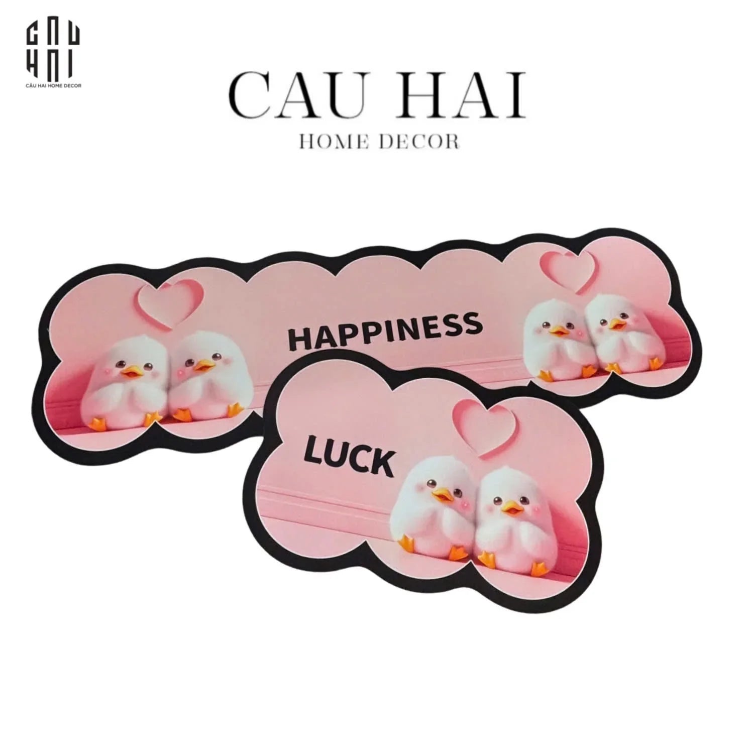 SET THẢM BẾP MICROFIBER HAPPINESS PUP 1M5-CẬU HAI HOME DECOR