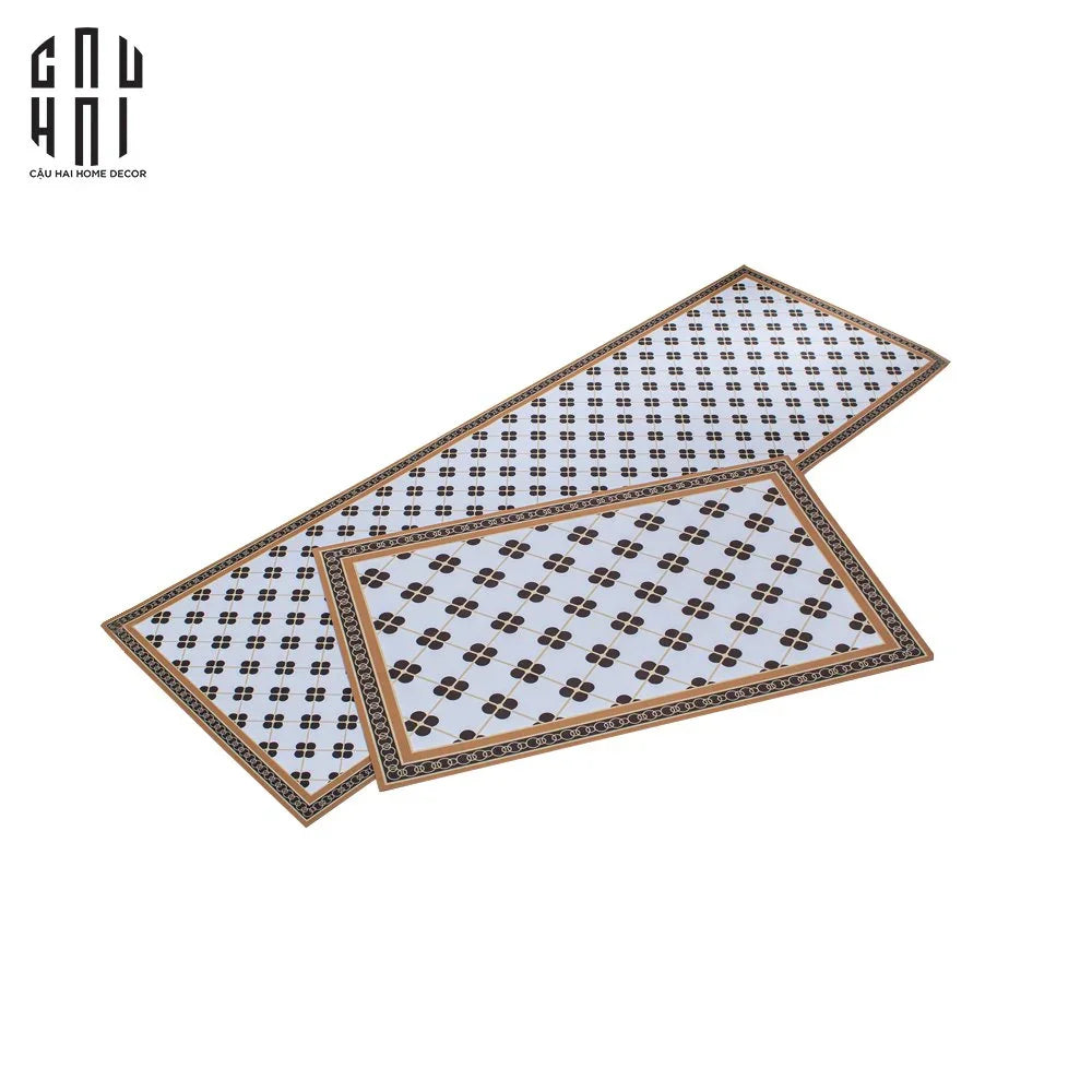 SET THẢM BẾP MICROFIBER MASON 1M5-CẬU HAI HOME DECOR