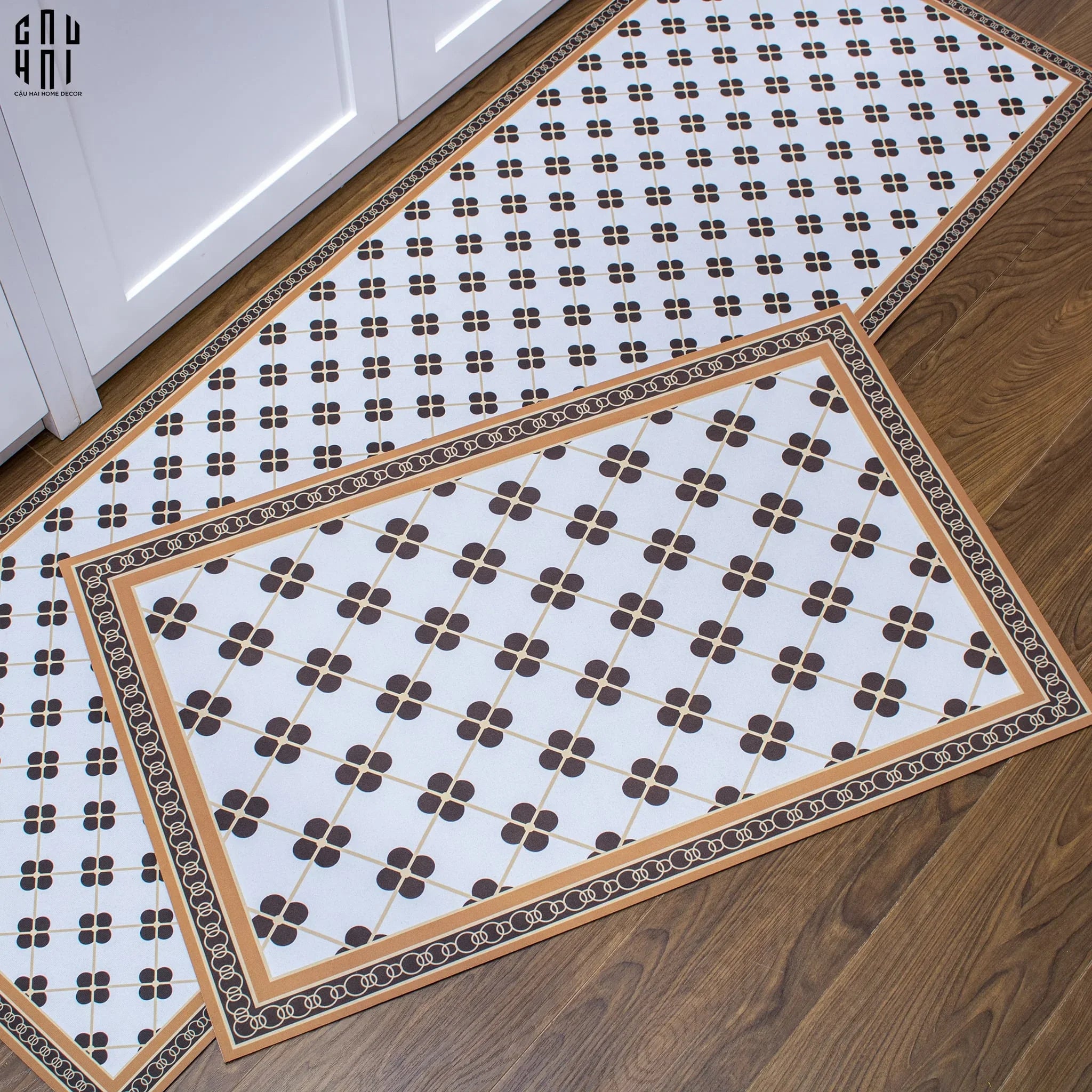 SET THẢM BẾP MICROFIBER MASON 1M5-CẬU HAI HOME DECOR