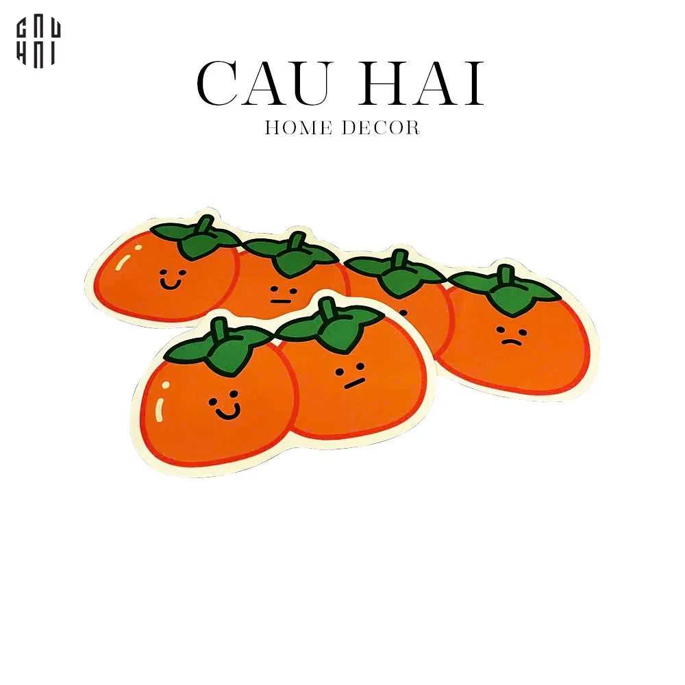 SET THẢM BẾP MICROFIBER MULTI ORANGE 1M5-CẬU HAI HOME DECOR