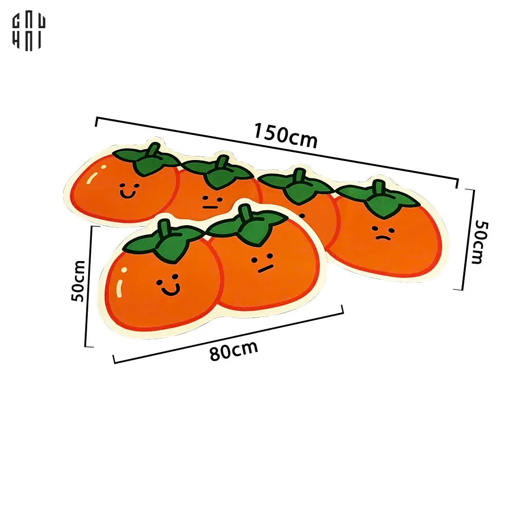 SET THẢM BẾP MICROFIBER MULTI ORANGE 1M5-CẬU HAI HOME DECOR