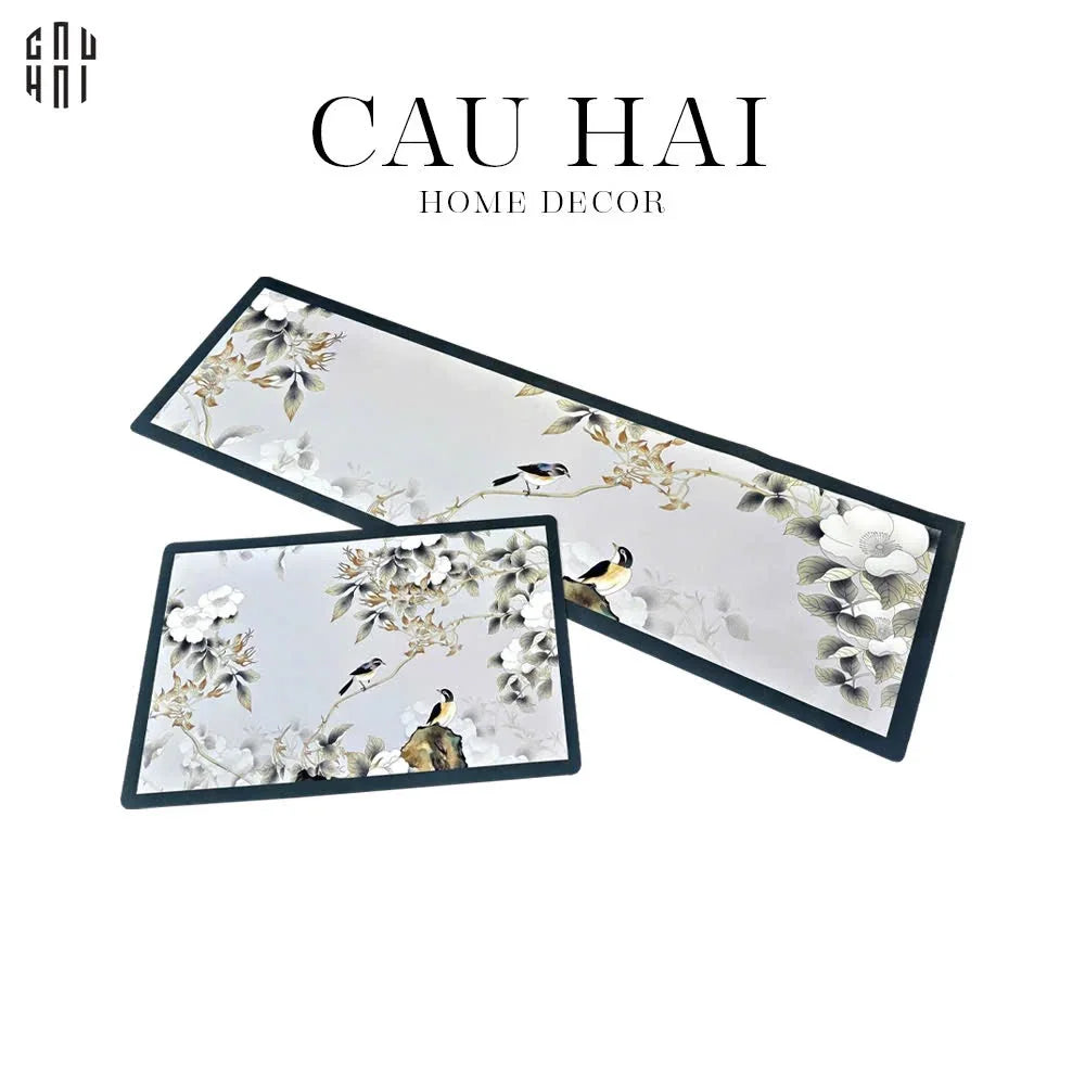 SET THẢM BẾP MICROFIBER ROYAL CANARI 1M5-CẬU HAI HOME DECOR