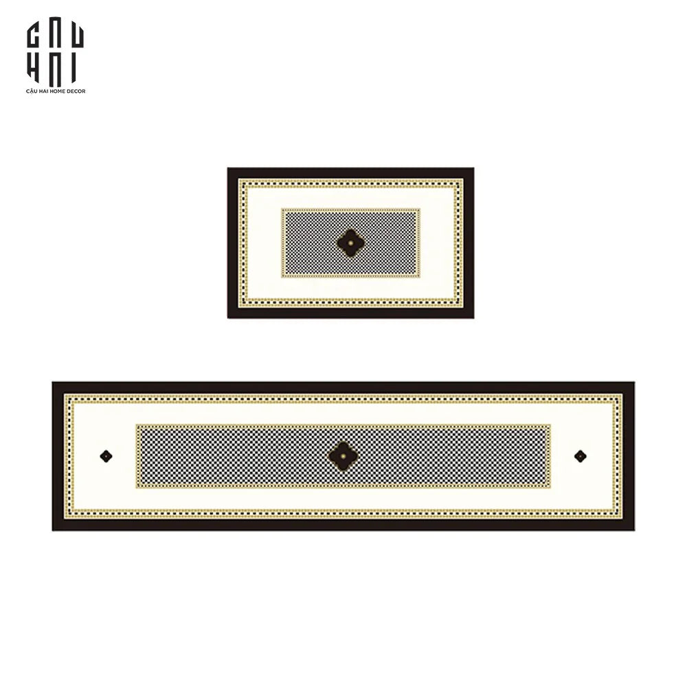 SET THẢM BẾP DA MAXIM 1M8-CẬU HAI HOME DECOR