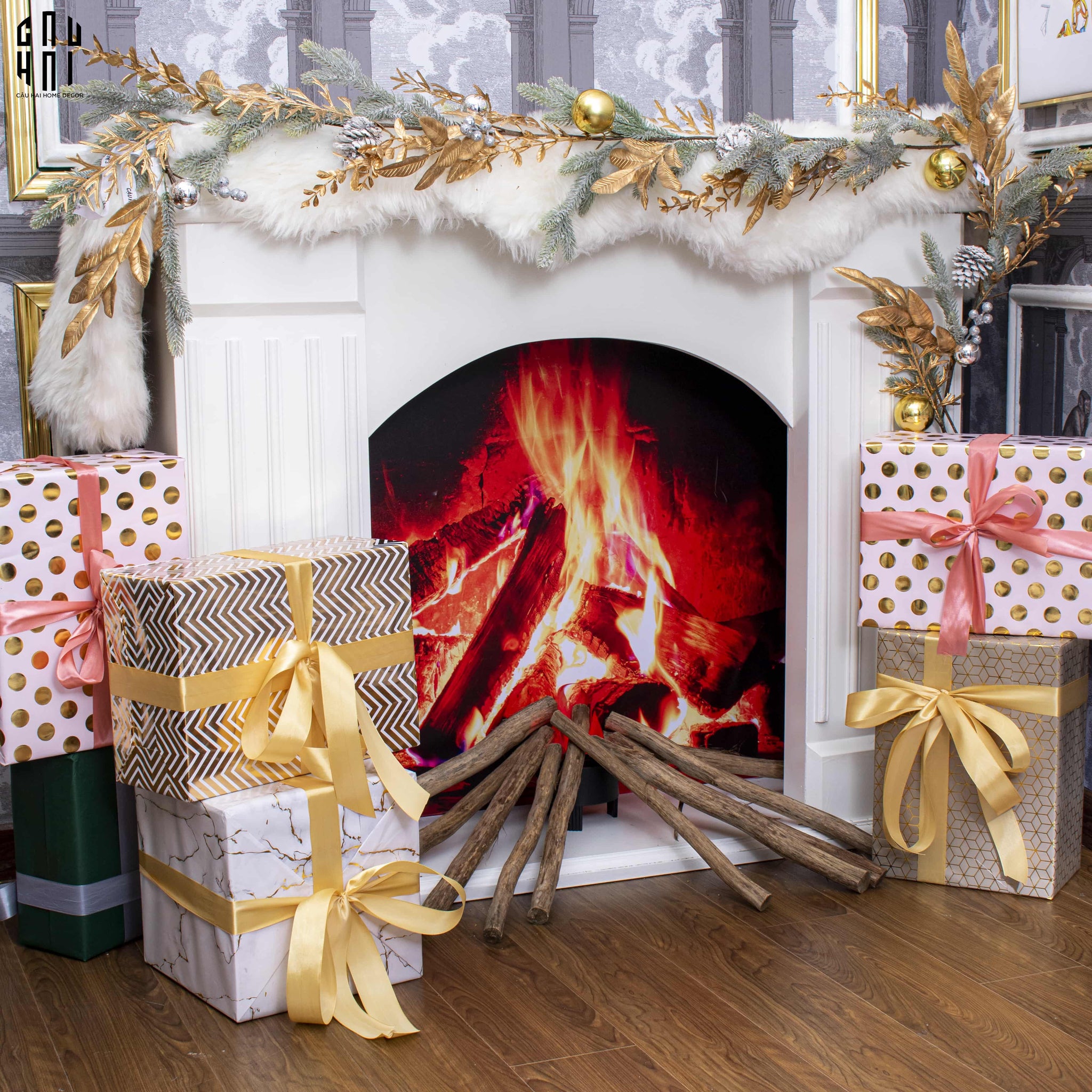 SET TRANG TRÍ LÒ SƯỞI-CẬU HAI HOME DECOR