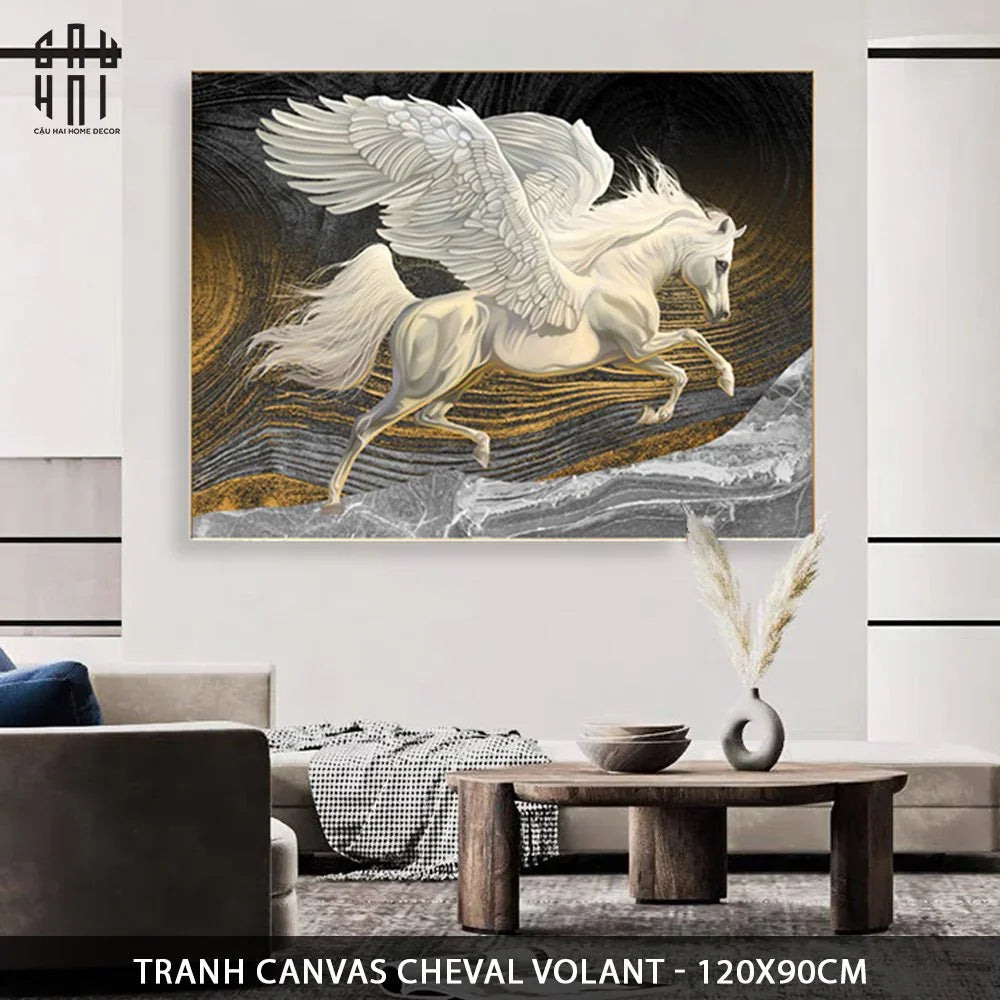 SET TRANH CANVAS CHEVAL VOLANT LUXURY-CẬU HAI HOME DECOR