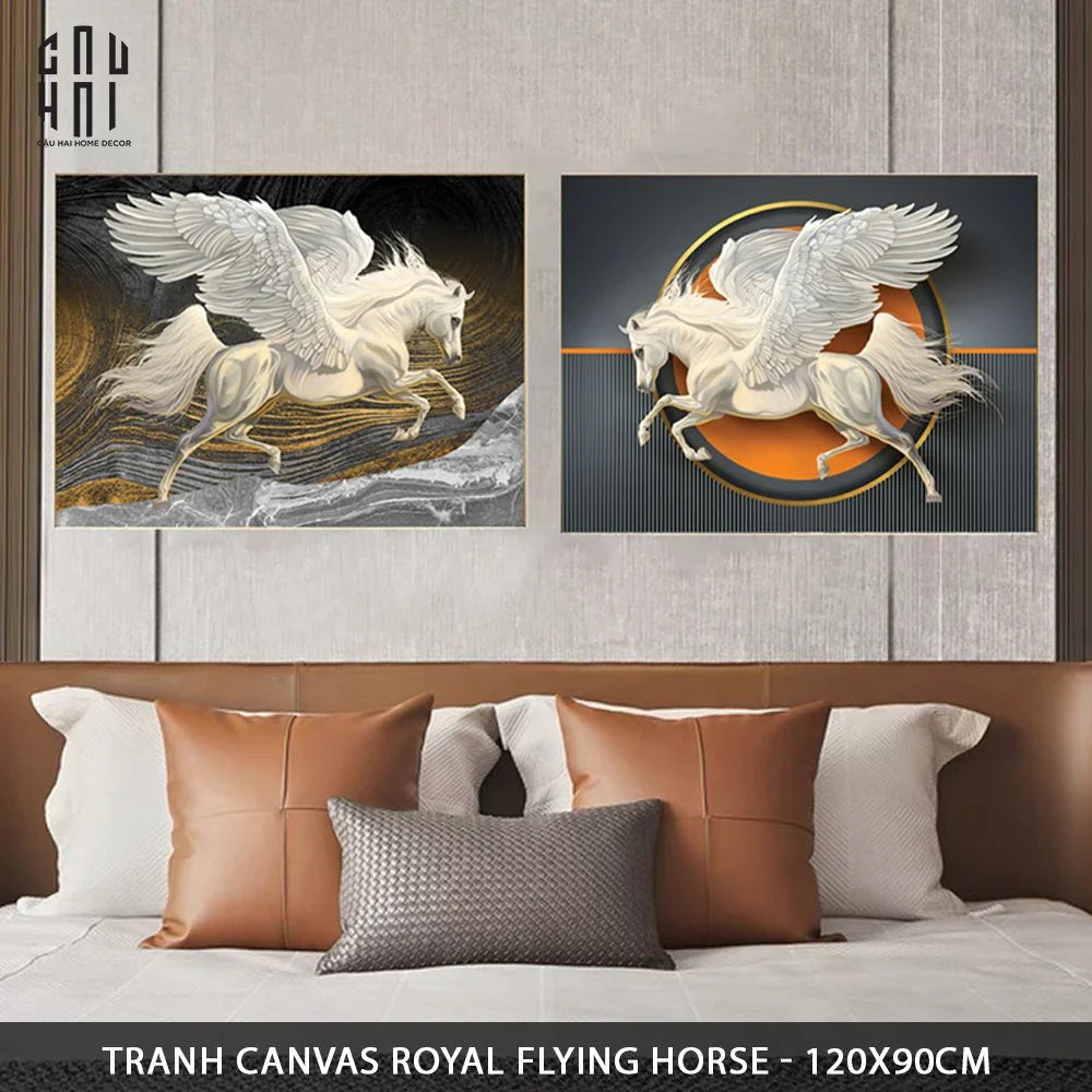SET TRANH CANVAS CHEVAL VOLANT LUXURY-CẬU HAI HOME DECOR