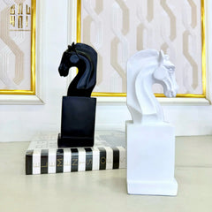 Set Tượng Chặn Sách Réflexion Cavalliere 7x9x15-CẬU HAI HOME DECOR