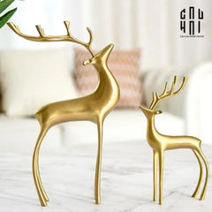 Set Tượng Golden Alley Premium-CẬU HAI HOME DECOR