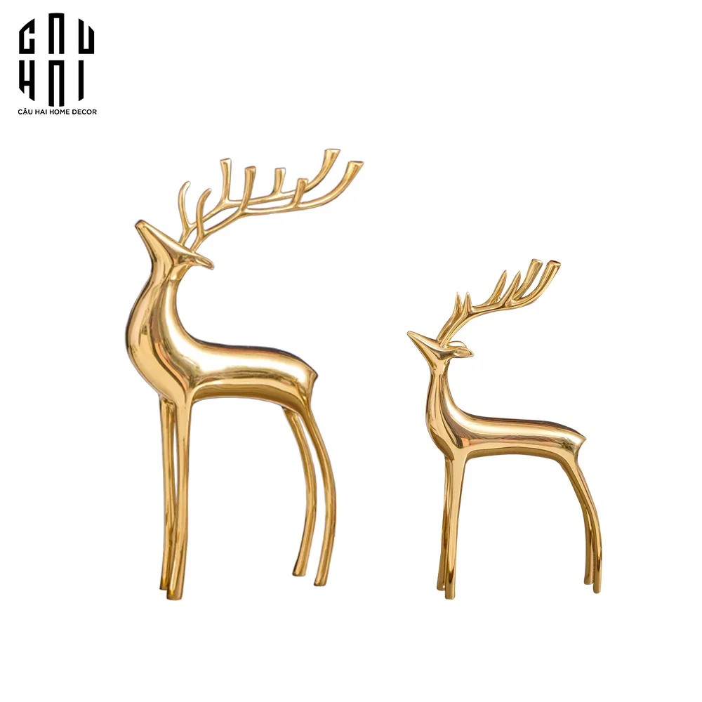 Set Tượng Golden Alley Premium-CẬU HAI HOME DECOR
