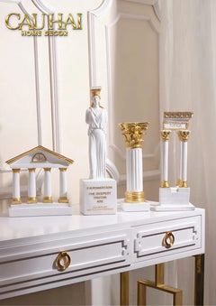 Set Tượng Hy Lạp - La Mã Phục Hưng Renaissance Heritage D’Or Valencia Gallery-CẬU HAI HOME DECOR