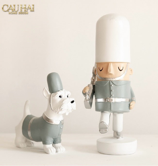 SET TƯỢNG ROYAL GUARDS-CẬU HAI HOME DECOR