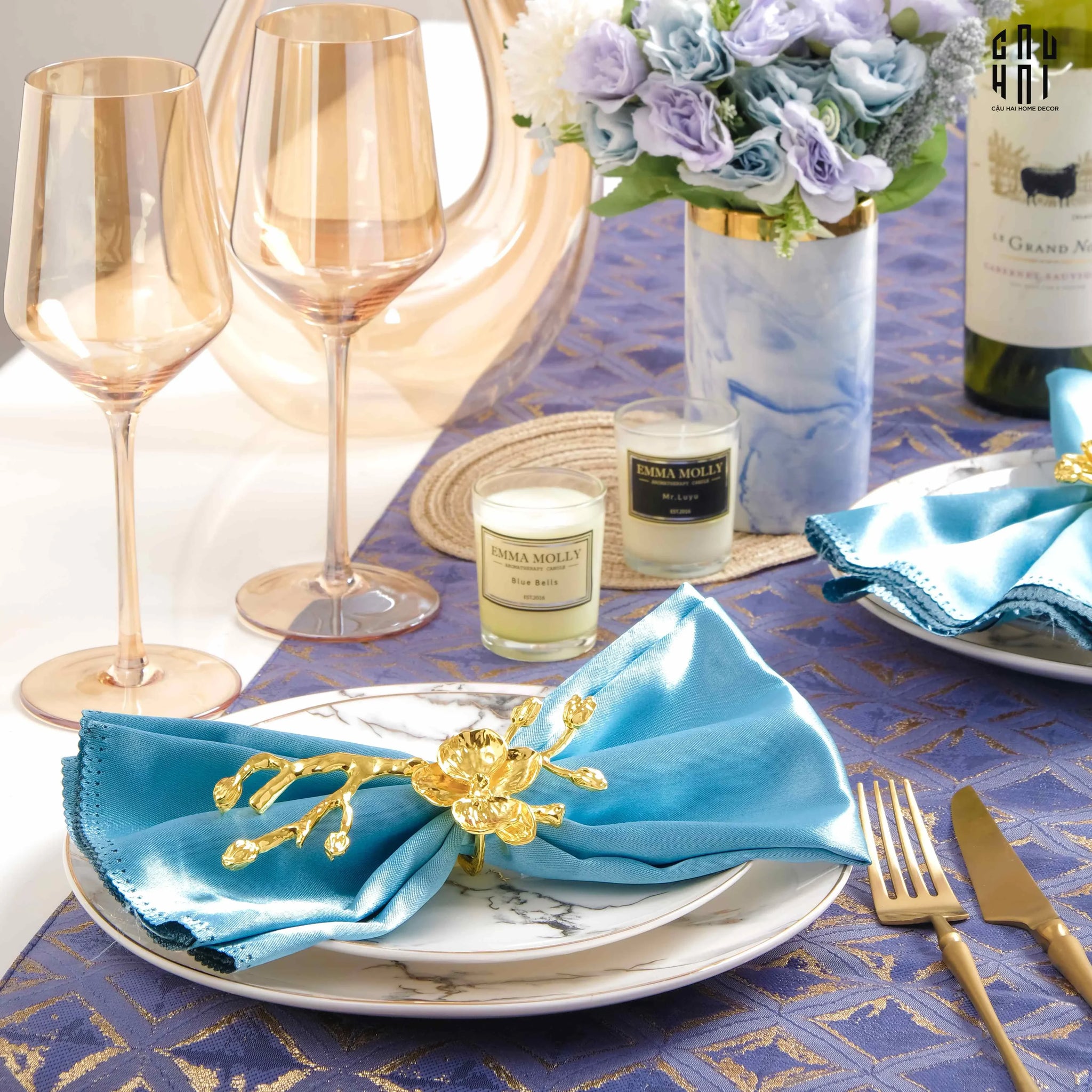 SILK NAPKIN-CẬU HAI HOME DECOR