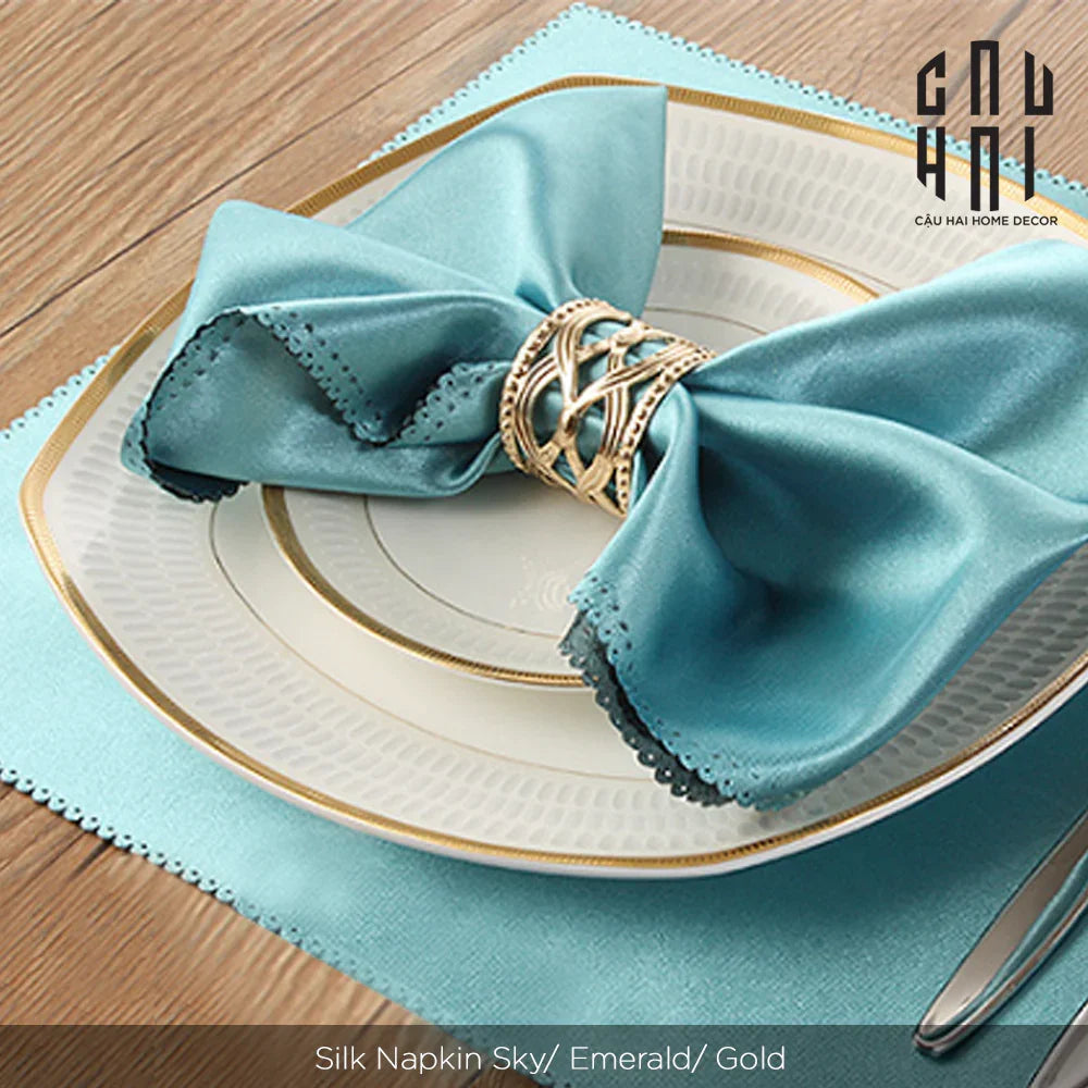 SILK NAPKIN-CẬU HAI HOME DECOR