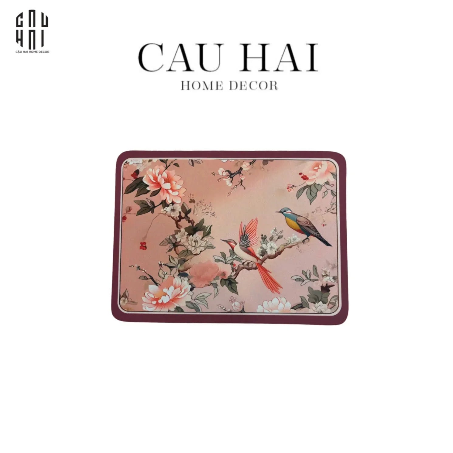 TẤM LÓT HỒNG YẾN 30x40CM-CẬU HAI HOME DECOR