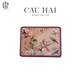 Tấm Lót Microfiber Hồng Yến 30X40Cm-TẤM LÓT BÀN ĂN-CẬU HAI HOME DECOR