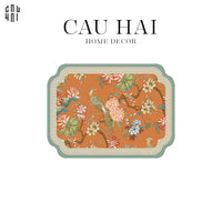 tam-lot-microfiber-orange-emperor-bird-30x40-cau-hai-home-decor - CẬU HAI HOME DECOR