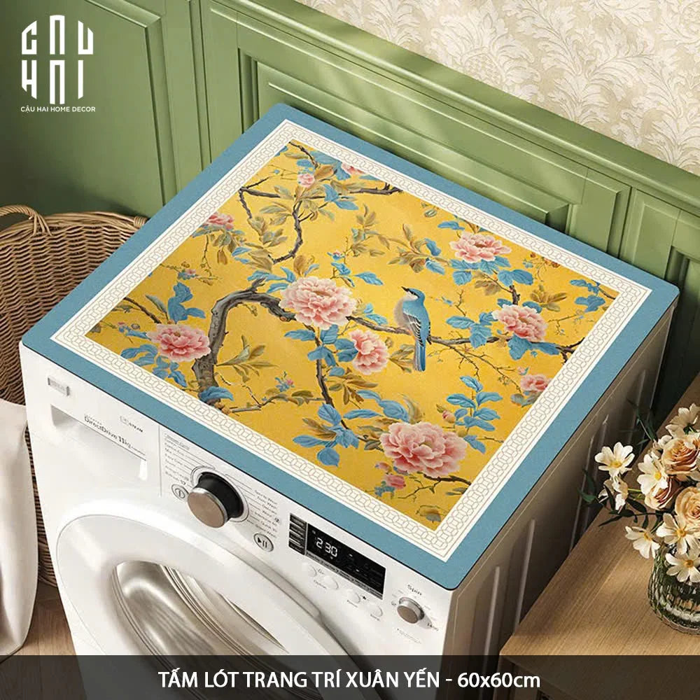 TẤM LÓT TRANG TRÍ XUÂN YẾN - PLACEMAT "XUÂN YẾN" 50x50-CẬU HAI HOME DECOR