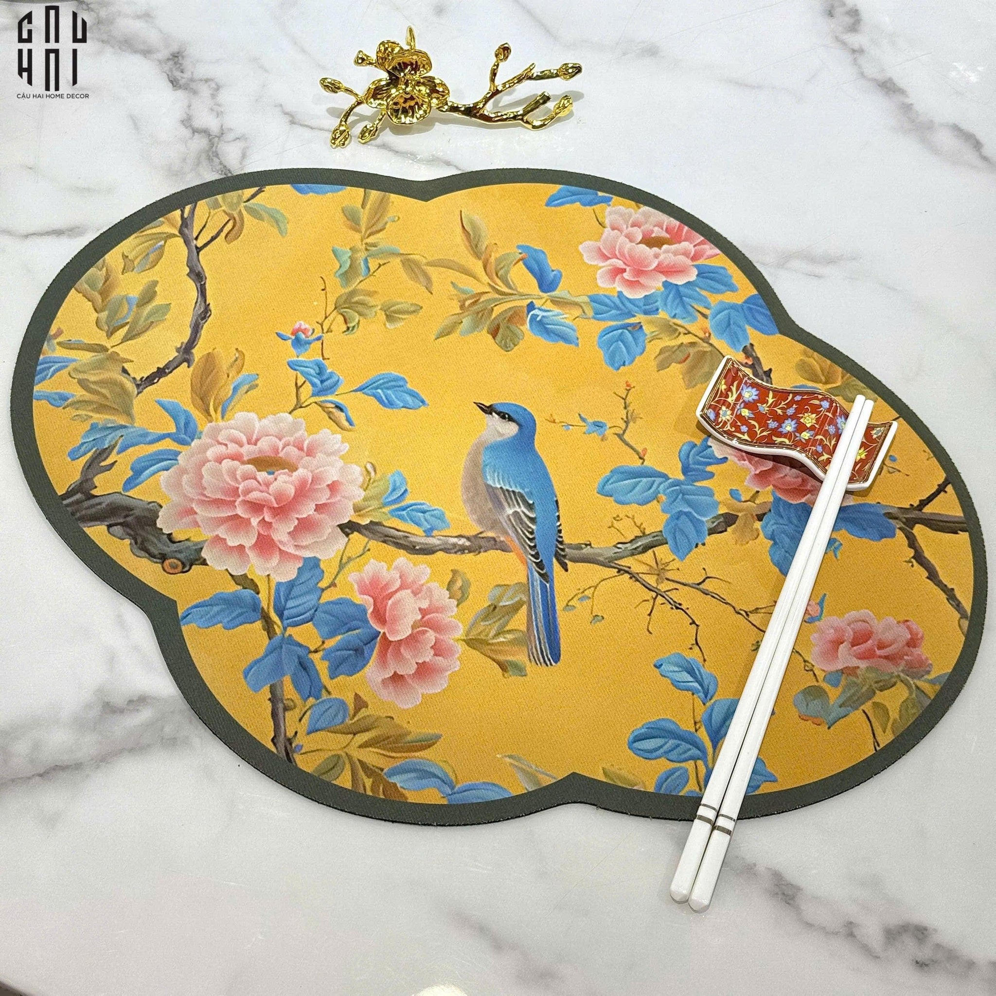 TẤM LÓT XUÂN YẾN - PLACEMAT "XUÂN YẾN" 35X45CM-CẬU HAI HOME DECOR