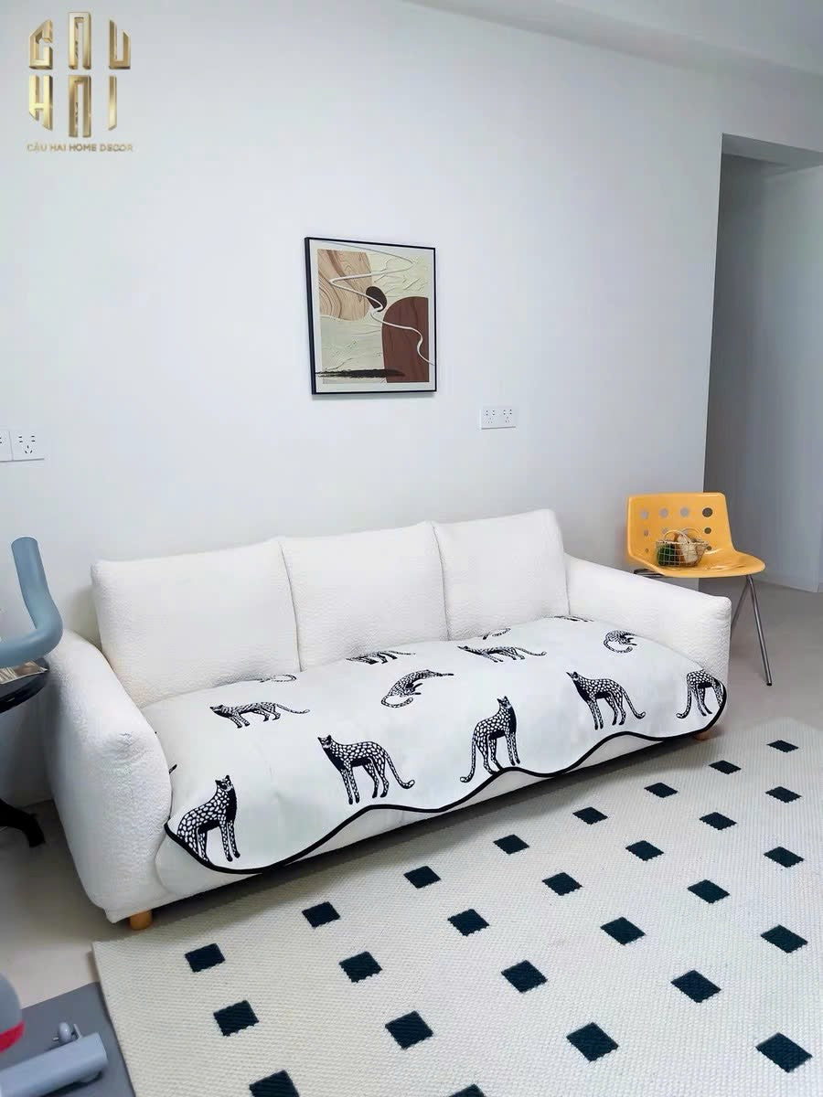 TẤM PHỦ SOFA - 90X210 - PANTHER SQUAD-CẬU HAI HOME DECOR