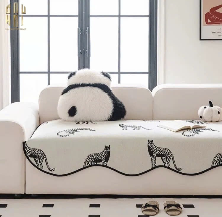 TẤM PHỦ SOFA - 90X210 - PANTHER SQUAD-CẬU HAI HOME DECOR