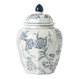 Tết Couture - Bình Hoa Sứ Tráng Men Indochine Flora 11.5x29.5