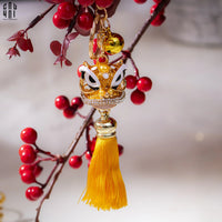 Tết Couture - Dây Treo Kỳ Lân Ánh Vàng-CẬU HAI HOME DECOR