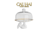Tết Couture - Đĩa Bánh Cloche Lapin Céramique Plateau - CẬU HAI HOME DECOR