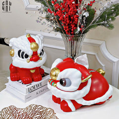 Tết Couture - Hộp Khăn Giấy Kỳ Lân Khai Niên-CẬU HAI HOME DECOR